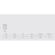 Spoturi incastrabile spatii comerciale - Spot LED incastrabil CROC IP44 recessed white 9W 10cm 90 grade 3000K CRI90