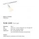 Spoturi, Proiectoare pe sina - Accesoriu, Spot directionabil Cole pentru sina Nordlux Link