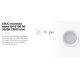 Spoturi incastrabile spatii comerciale - Spot LED incastrabil CROC IP44 recessed white 9W 10cm 90 grade 3000K CRI90 triac