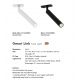 Spoturi, Proiectoare pe sina - Accesoriu, Spot LED directionabil Omari negru, pentru sina Nordlux Link