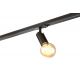 Spoturi, Proiectoare pe sina - Accesoriu, Spot directionabil Open negru, pentru sina Nordlux Link