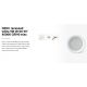 Spoturi incastrabile spatii comerciale - Spot LED incastrabil CROC IP44 recessed white 9W 10cm 90 grade 4000K CRI90 triac