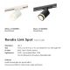 Spoturi, Proiectoare pe sina - Accesoriu, Spot directionabil Rondie negru, pentru sina Nordlux Link