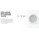 Spoturi incastrabile spatii comerciale - Spot LED incastrabil CROC IP44 recessed white 13W 13,5cm 90 grade 2700K CRI90 casambi