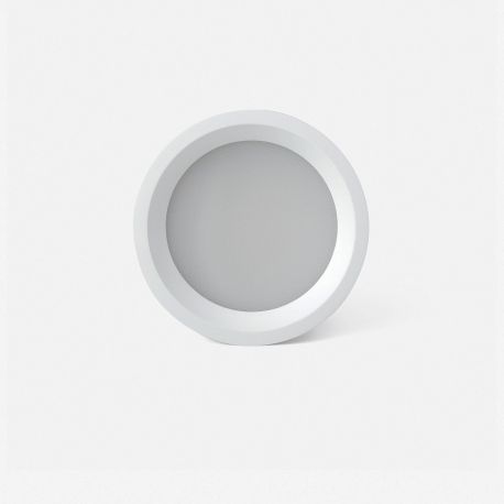 Spoturi incastrabile spatii comerciale - Spot LED incastrabil CROC IP44 recessed white 13W 13,5cm 90 grade 3000K CRI90 dali