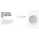 Spoturi incastrabile spatii comerciale - Spot LED incastrabil CROC IP44 recessed white 13W 13,5cm 90 grade 3000K CRI90 dali
