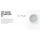 Spoturi incastrabile spatii comerciale - Spot LED incastrabil CROC IP44 recessed white 13W 13,5cm 90 grade 4000K CRI90 dali