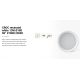 Spoturi incastrabile spatii comerciale - Spot LED incastrabil CROC IP44 recessed white 13W 13,5cm 90 grade 2700K CRI90