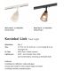 Spoturi, Proiectoare pe sina - Accesoriu, Spot directionabil Koniekel alb, pentru sina Nordlux Link