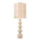 Veioza inalta design LUX Mabel, travertin