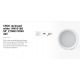 Spoturi incastrabile spatii comerciale - Spot LED incastrabil recessed white 19W 18cm 90 grade 2700K CRI90 dali