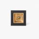 Spoturi incastrabile spatii comerciale - Mini Spot LED incastrabil TROOP recessed black-gold 2W 15° 2700K CRI90