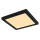Plafoniere - Plafoniera LED design modern LASSE negru 21,7x21,7cm