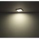 Plafoniere - Plafoniera LED design modern LASSE negru 21,7x21,7cm