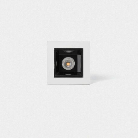 Spoturi incastrabile spatii comerciale - Mini Spot LED incastrabil TROOP recessed white-black 2W 36° 2700K CRI90