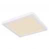 Plafoniera LED design modern LASSE alb 21,7x21,7cm