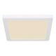 Plafoniere - Plafoniera LED design modern LASSE alb 21,7x21,7cm