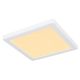 Plafoniere - Plafoniera LED design modern LASSE alb 21,7x21,7cm