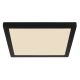 Plafoniere - Plafoniera LED design modern LASSE negru 29,1x29,1cm