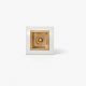 Spoturi incastrabile spatii comerciale - Mini Spot LED incastrabil TROOP recessed white-gold 2W 36° 2700K CRI90