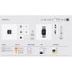 Spoturi incastrabile spatii comerciale - Mini Spot LED incastrabil TROOP recessed white-gold 2W 36° 2700K CRI90