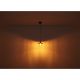 Pendule, Lustre suspendate - Lustra cu 3 pendule design clasic Viejo negru mat, cupru 33cm