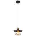 Pendul design clasic Viejo negru mat, cupru 22cm
