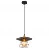 Pendul design clasic Viejo negru mat, cupru 30cm