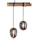 Pendule, Lustre suspendate - Lustra suspendata design modern Blacky negru mat