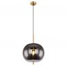Pendul design modern Blacky I negru mat, alama