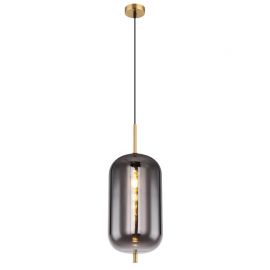 Pendule, Lustre suspendate - Pendul design modern Blacky I negru mat, alama 22cm