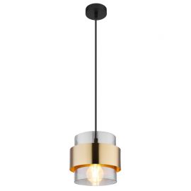 Pendule, Lustre suspendate - Pendul design modern MILLEY negru, auriu