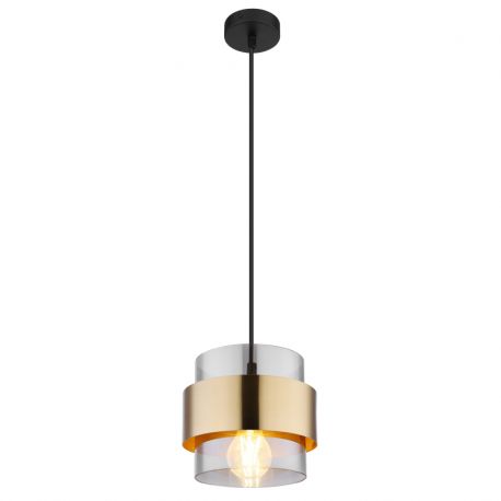Pendule, Lustre suspendate - Pendul design modern MILLEY negru, auriu