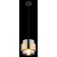 Pendule, Lustre suspendate - Pendul design modern MILLEY negru, auriu