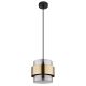 Pendule, Lustre suspendate - Pendul design modern MILLEY negru, auriu