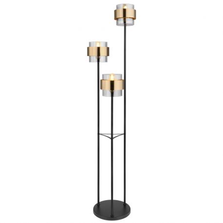 Lampadare - Lampadar, lampa de podea design modern MILLEY negru, auriu