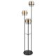 Lampadare - Lampadar, lampa de podea design modern MILLEY negru, auriu