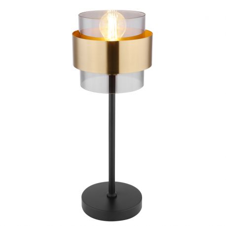 Veioze - Veioza, lampa de masa design modern MILLEY negru, auriu
