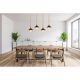 Pendule, Lustre suspendate - Lustra cu 4 pendule design industrial DIANA negru