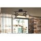 Aplice cu Spot - Aplica de perete / tavan cu 2 spoturi design industrial ARGUSTO negru, auriu