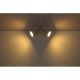 Aplice cu Spot - Aplica de perete / tavan cu 2 spoturi directionabile design industrial WIHO alb