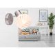 Aplice cu Spot - Aplica cu spot design modern WILLY nichel
