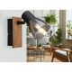 Aplice cu Spot - Aplica cu spot directionabil design modern CLAUDE negru, maro