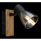 Aplice cu Spot - Aplica cu spot directionabil design modern CLAUDE negru, maro