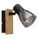 Aplice cu Spot - Aplica cu spot directionabil design modern CLAUDE negru, maro