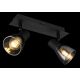Aplice cu Spot - Aplica de perete / tavan cu 2 spoturi directionabile design modern CLAUDE negru