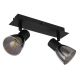 Aplice cu Spot - Aplica de perete / tavan cu 2 spoturi directionabile design modern CLAUDE negru