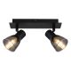 Aplice cu Spot - Aplica de perete / tavan cu 2 spoturi directionabile design modern CLAUDE negru