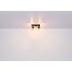 Aplice cu Spot - Aplica de perete / tavan cu 2 spoturi directionabile design modern CLAUDE negru, maro
