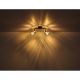 Aplice cu Spot - Aplica de perete / tavan cu 2 spoturi design modern INDIANA auriu, negru